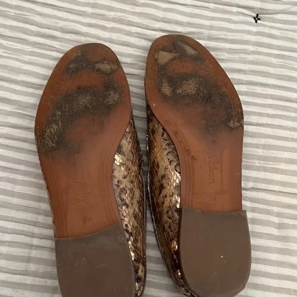 Sam Edelman Loraine in Rose Snake Loafer Size 7.5 - Picture 4 of 7